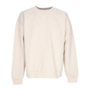 Obey Lättvikts Crewneck Sweatshirt Pigment Clay Beige, Herr