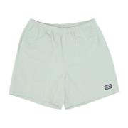 Obey Nylon Surf Shorts med Fickor Green, Herr