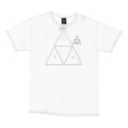 HUF Vit Herr T-shirt med Triangel White, Herr