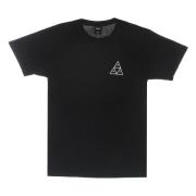 HUF Svart Triple Triangle Tee Herr T-shirt Black, Herr