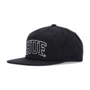 HUF Platt visir båge logga snapback keps Black, Herr