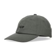 HUF Böjd skärm keps 6 panel hatt Green, Herr