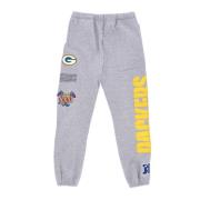 Mitchell & Ness Green Bay Packers Fleece Tracksuit Byxor Gray, Herr