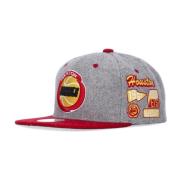 Mitchell & Ness Houston Rockets Snapback Keps Grå Gray, Herr