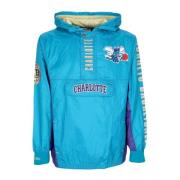 Mitchell & Ness NBA Lag Vindjacka Vintage Logo Blue, Herr