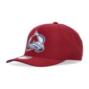 Mitchell & Ness Colorado Avalanche NHL Team Snapback Cap Maroon Brown,...