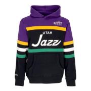 Mitchell & Ness Utah Jazz Hoodie NBA Lagfärger Multicolor, Herr