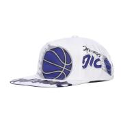 Mitchell & Ness Orlando Magic Flat Skärm Keps Vit White, Herr