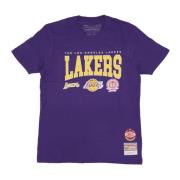 Mitchell & Ness NBA HWC Champ Stack Tee Purple, Herr