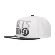 Mitchell & Ness NBA Brooklyn Nets Snapback Cap White, Herr