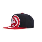 Mitchell & Ness NBA 8-Bit Snapback Keps Atlanta Hawks Black, Herr