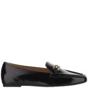 Tod's Klassiska Läderloafers för Män Black, Dam