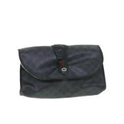 Gucci Vintage Pre-owned Canvas gucci-vskor Black, Dam