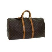 Louis Vuitton Vintage Pre-owned Canvas louis-vuitton-vskor Brown, Dam