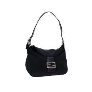 Fendi Vintage Pre-owned Nylon fendi-vskor Black, Dam