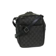 Gucci Vintage Pre-owned Canvas gucci-vskor Gray, Dam