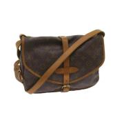 Louis Vuitton Vintage Pre-owned Canvas louis-vuitton-vskor Brown, Dam