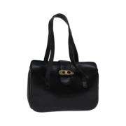 Celine Vintage Pre-owned Laeder handvskor Black, Dam