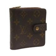 Louis Vuitton Vintage Pre-owned Belagd canvas plnbcker Brown, Dam