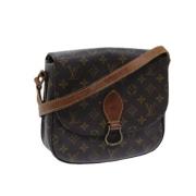 Louis Vuitton Vintage Pre-owned Canvas louis-vuitton-vskor Brown, Dam