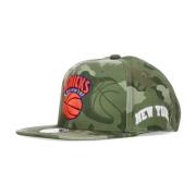 Mitchell & Ness NBA Tonal Camo Stretch Fitted Cap Green, Herr