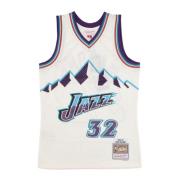 Mitchell & Ness NBA Basketball Tank Top Karl Malone White, Herr