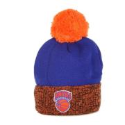 Mitchell & Ness NBA Two Tone Pom Beanie Blue, Herr