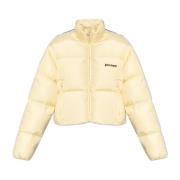 Palm Angels Jacka med Logo Yellow, Dam