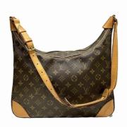 Louis Vuitton Vintage Pre-owned Canvas axelremsvskor Brown, Dam