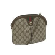 Gucci Vintage Pre-owned Laeder gucci-vskor Beige, Dam