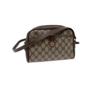 Gucci Vintage Pre-owned Laeder gucci-vskor Beige, Dam