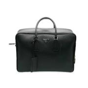 Prada Vintage Pre-owned Laeder prada-vskor Black, Dam