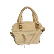 Chloé Pre-owned Pre-owned Laeder handvskor Beige, Dam