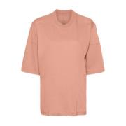 Rick Owens Walrus T-shirt Rosa Bomull Italien Pink, Dam