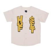 HUF Baseball Jersey Knapptröja Beige, Herr