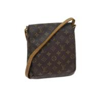 Louis Vuitton Vintage Pre-owned Canvas louis-vuitton-vskor Brown, Dam