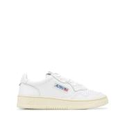 Autry Vintage Lace-Up Lädersneakers White, Dam