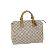 Louis Vuitton Vintage Pre-owned Canvas handvskor Beige, Dam