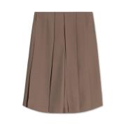 Lanvin Veckade shorts Brown, Dam