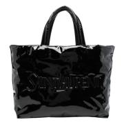 Saint Laurent Svarta Väskor med Topp Handtag Black, Herr