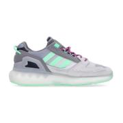 Adidas Boost Herr Låg Sneaker Grå Grön Lila Gray, Herr