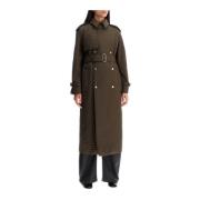 Burberry Quiltad Trenchcoat Beige, Dam