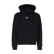 Dsquared2 Svart Cool Fit Hoodie Sweaters Black, Herr