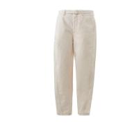 Emporio Armani Beige Bomull Jeans och Byxa Beige, Herr