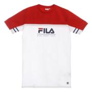 Fila Vit/Röd Tee Klänning White, Dam