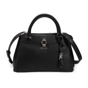 Guess Lyxig Satchel Höst/Vinter Kollektion Black, Dam