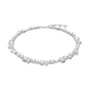 Swarovski Crystal Necklace Gema White White, Dam