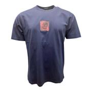 C.p. Company London Tube Navy T-Shirt Blue, Herr