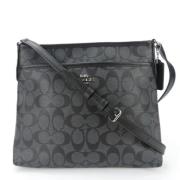 Coach Pre-owned Pre-owned Plast axelremsvskor Black, Dam