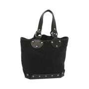 Bally Pre-owned Pre-owned Bomull handvskor Black, Dam